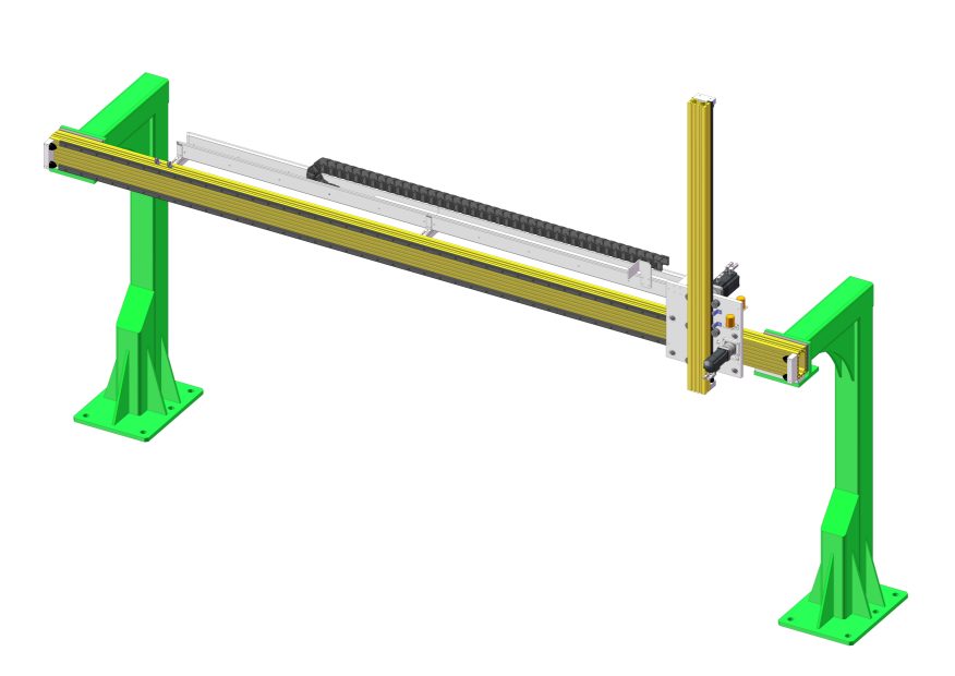Cantilever-column Type Two-axis Truss