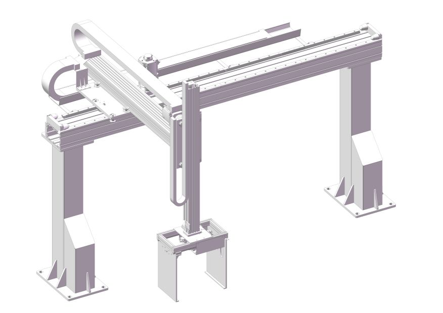 Cantilever-column Type Two-axis Truss