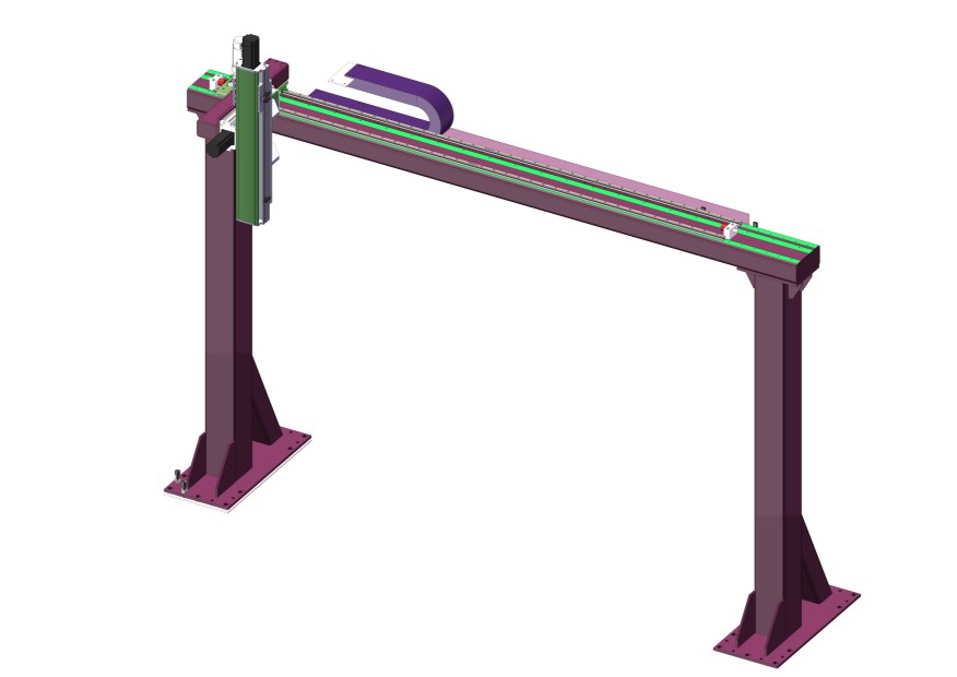 Steel Beam + Module Gantry