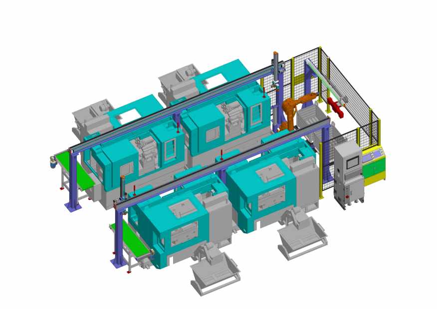 Customized Lathe Loading and Unloading Manipulator